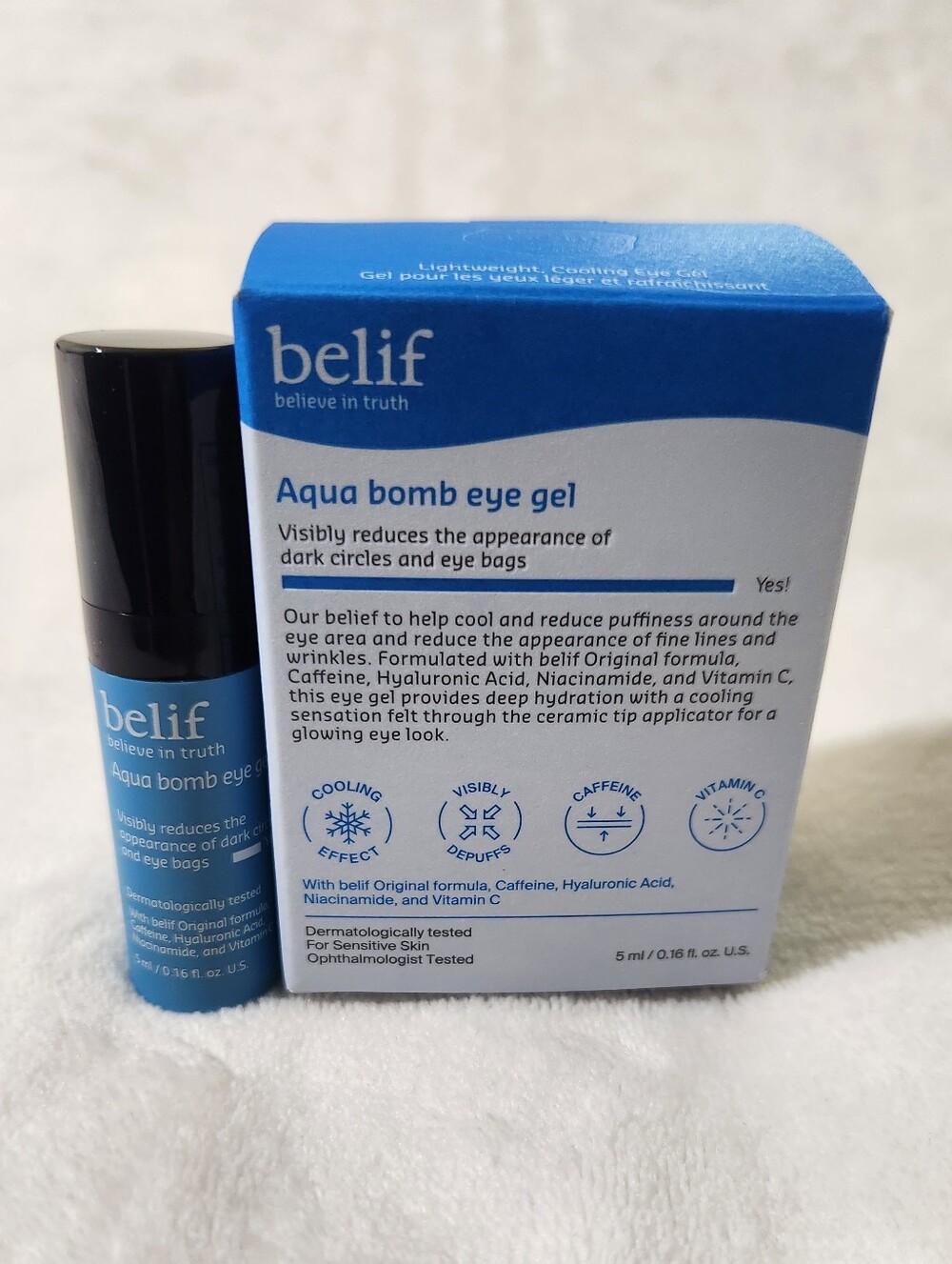 NEW Belif Aqua Bimb Eye Gel